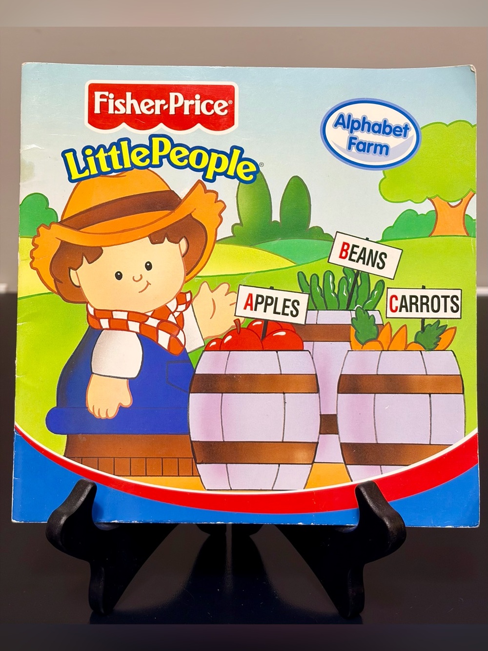 Fisher-Price Little People Alphabet Farm - Blue, Yellow & Red